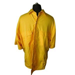 Antigua Golf Size L Large Mens Short Sleeve Windstyle Shirt Active Sporty